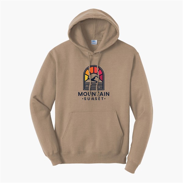 Port & Co Hooded Sweatshirt - Full Color