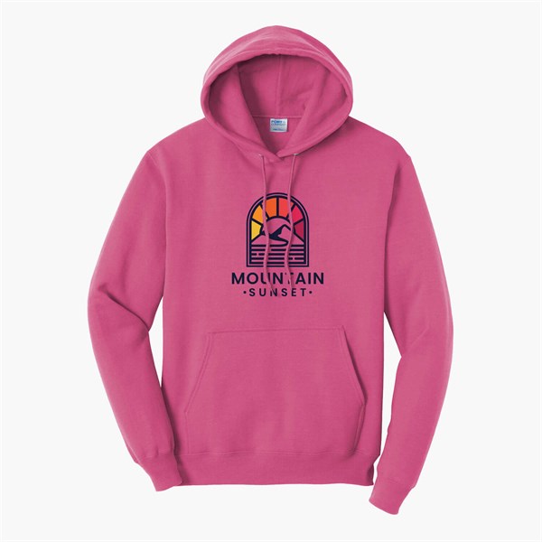 Port & Co Hooded Sweatshirt - Full Color
