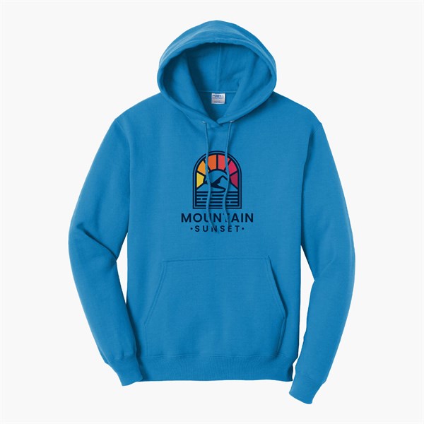 Port & Co Hooded Sweatshirt - Full Color