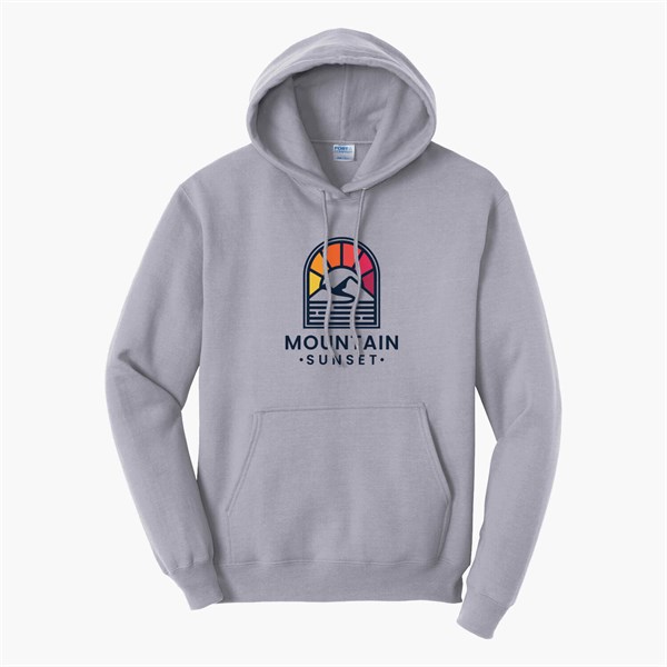 Port & Co Hooded Sweatshirt - Full Color