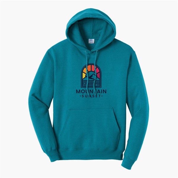 Port & Co Hooded Sweatshirt - Full Color