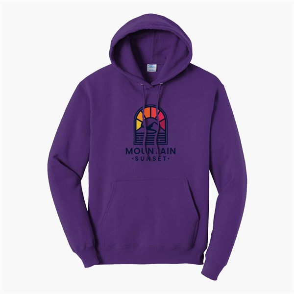 Port & Co Hooded Sweatshirt - Full Color