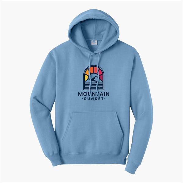 Port & Co Hooded Sweatshirt - Full Color
