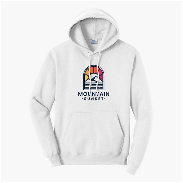 Port & Co Hooded Sweatshirt - Full Color