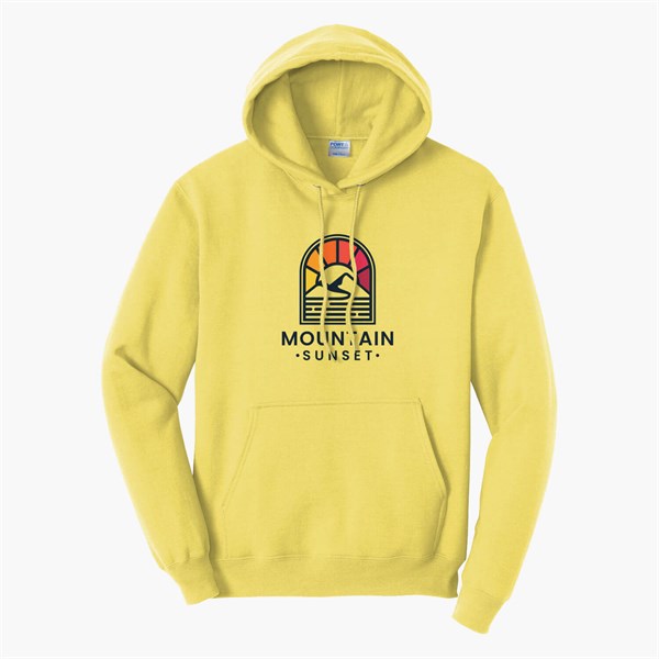 Port & Co Hooded Sweatshirt - Full Color