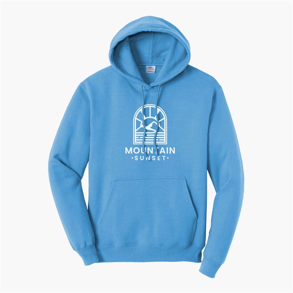 Port & Co Hooded Sweatshirt - Silkscreened