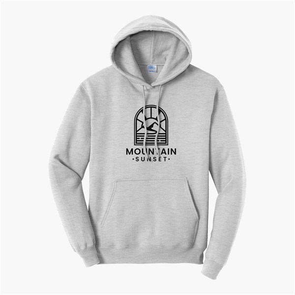 Port & Co Hooded Sweatshirt - Silkscreened