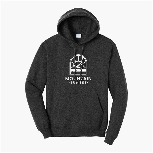 Port & Co Hooded Sweatshirt - Silkscreened