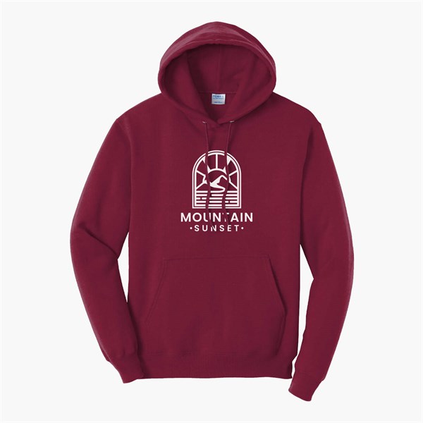 Port & Co Hooded Sweatshirt - Silkscreened