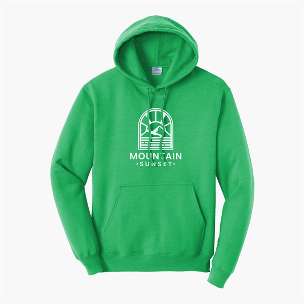 Port & Co Hooded Sweatshirt - Silkscreened