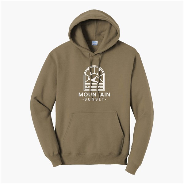 Port & Co Hooded Sweatshirt - Silkscreened