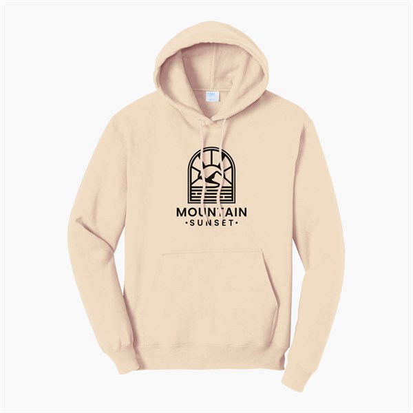 Port & Co Hooded Sweatshirt - Silkscreened