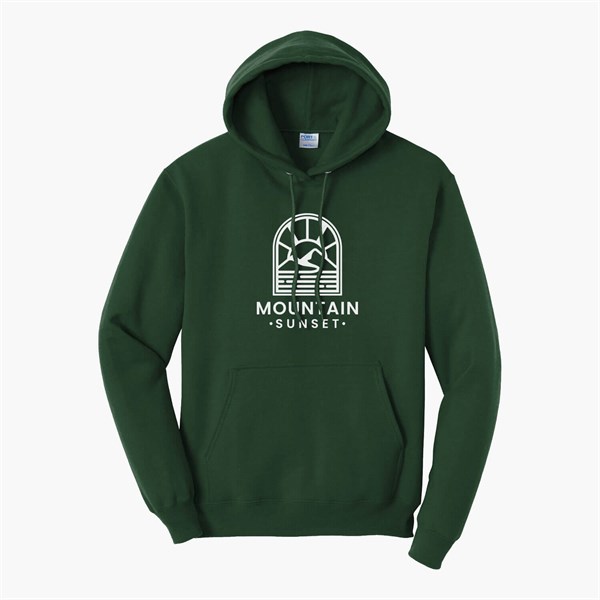 Port & Co Hooded Sweatshirt - Silkscreened