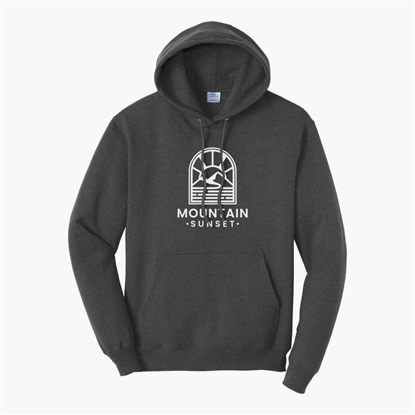 Port & Co Hooded Sweatshirt - Silkscreened