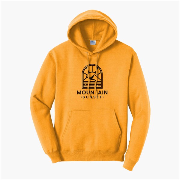 Port & Co Hooded Sweatshirt - Silkscreened