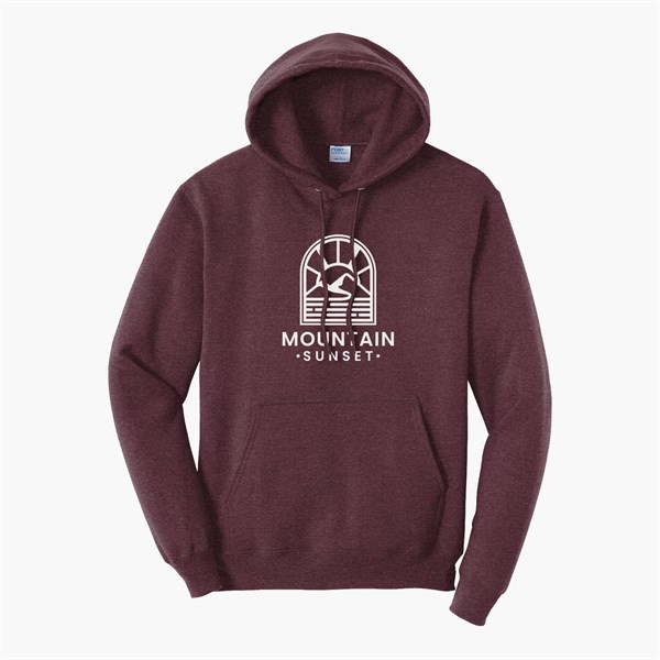 Port & Co Hooded Sweatshirt - Silkscreened