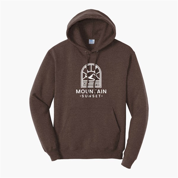 Port & Co Hooded Sweatshirt - Silkscreened
