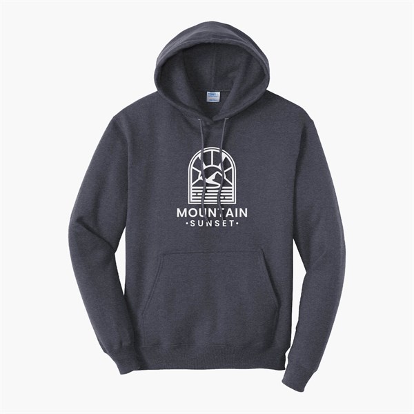 Port & Co Hooded Sweatshirt - Silkscreened