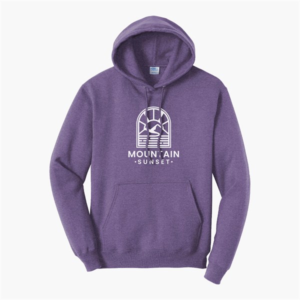 Port & Co Hooded Sweatshirt - Silkscreened