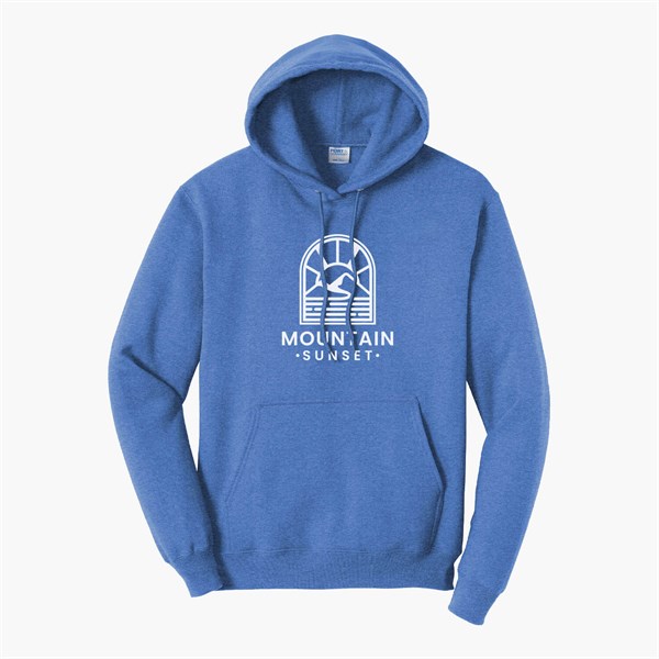 Port & Co Hooded Sweatshirt - Silkscreened
