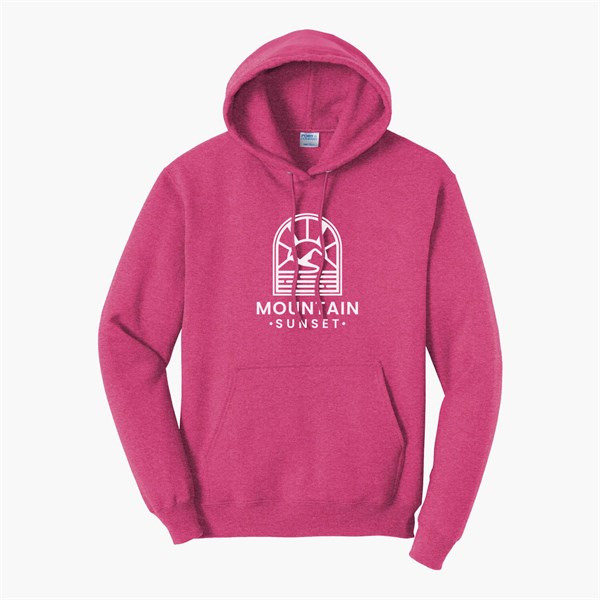 Port & Co Hooded Sweatshirt - Silkscreened