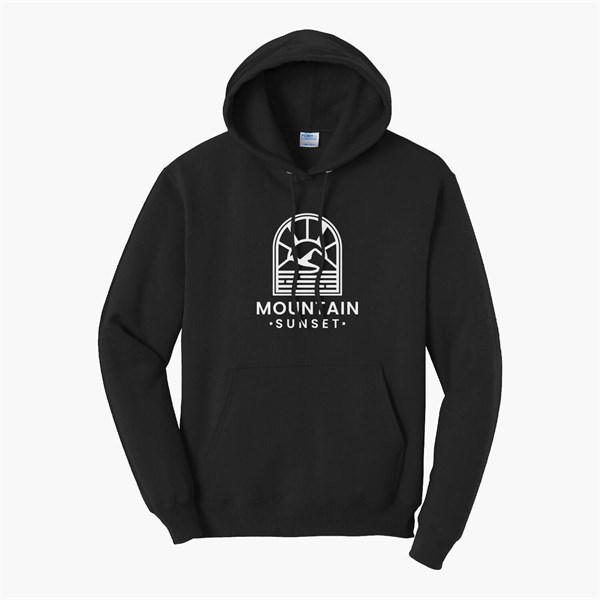 Port & Co Hooded Sweatshirt - Silkscreened