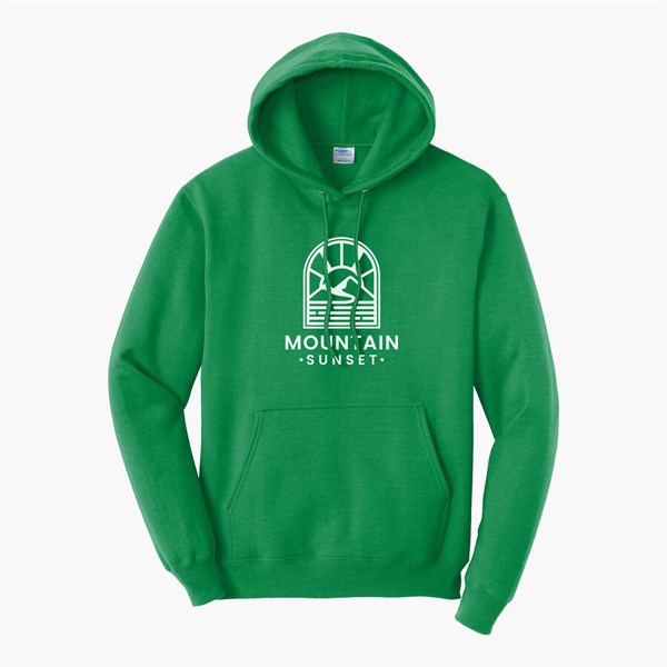 Port & Co Hooded Sweatshirt - Silkscreened