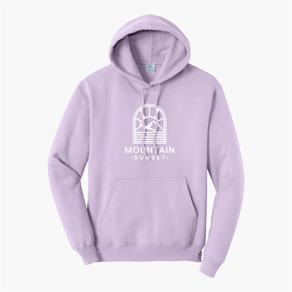 Port & Co Hooded Sweatshirt - Silkscreened