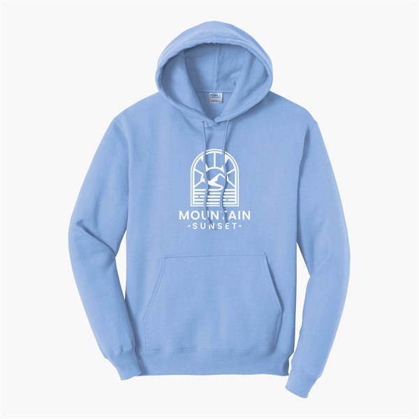 Port & Co Hooded Sweatshirt - Silkscreened