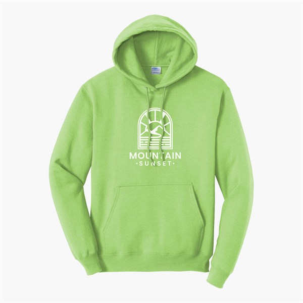Port & Co Hooded Sweatshirt - Silkscreened