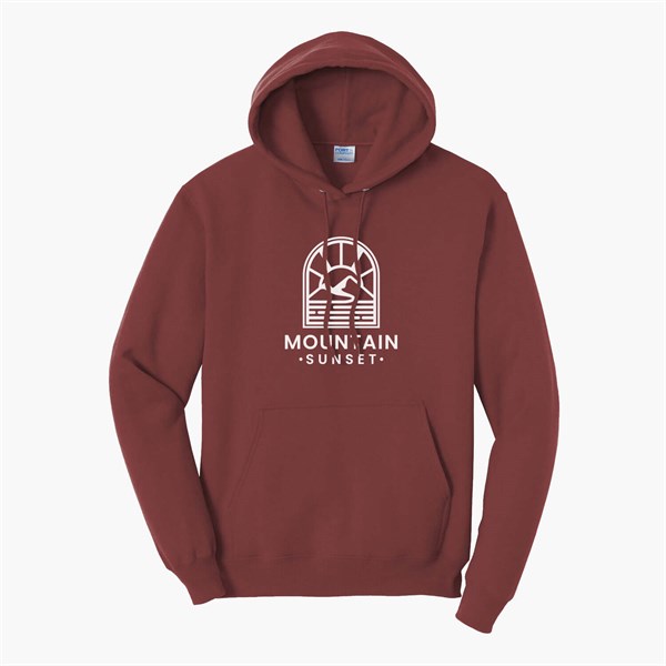 Port & Co Hooded Sweatshirt - Silkscreened