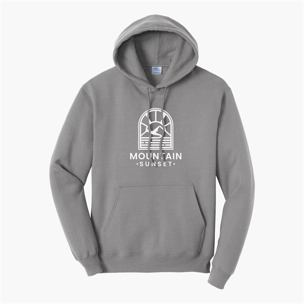 Port & Co Hooded Sweatshirt - Silkscreened