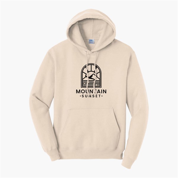 Port & Co Hooded Sweatshirt - Silkscreened
