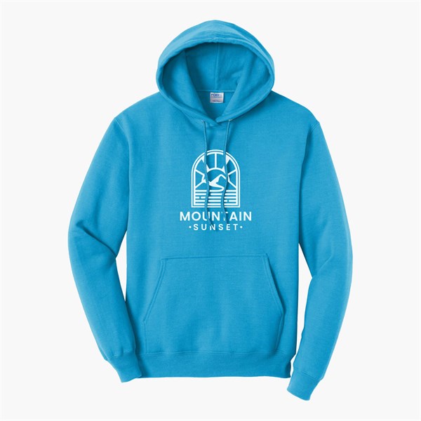 Port & Co Hooded Sweatshirt - Silkscreened