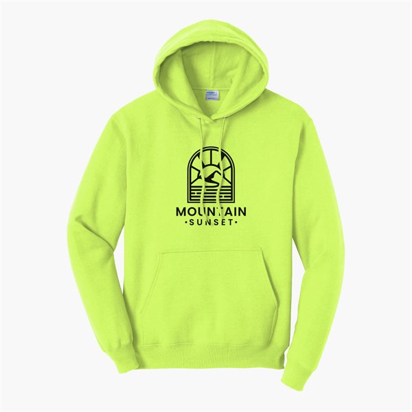 Port & Co Hooded Sweatshirt - Silkscreened