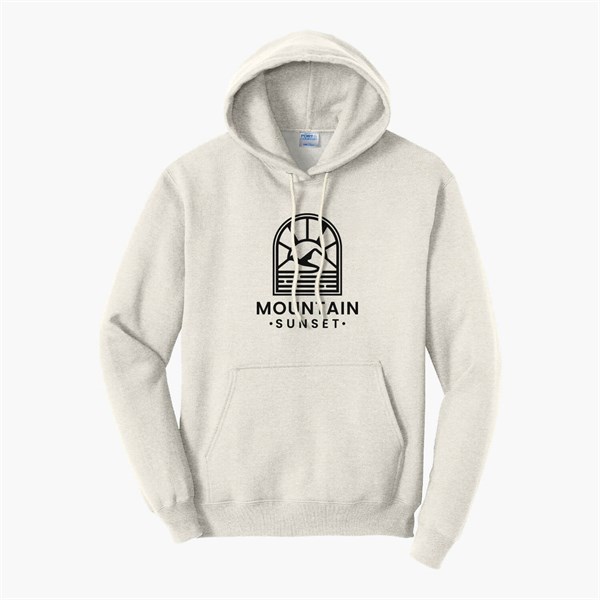 Port & Co Hooded Sweatshirt - Silkscreened