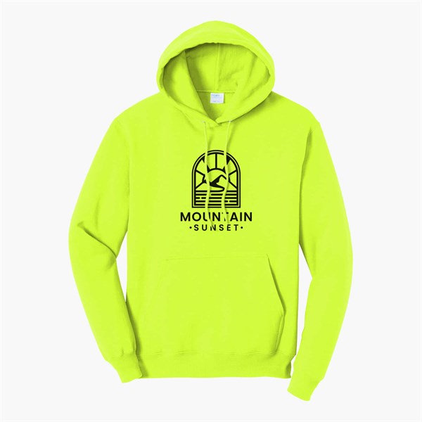 Port & Co Hooded Sweatshirt - Silkscreened