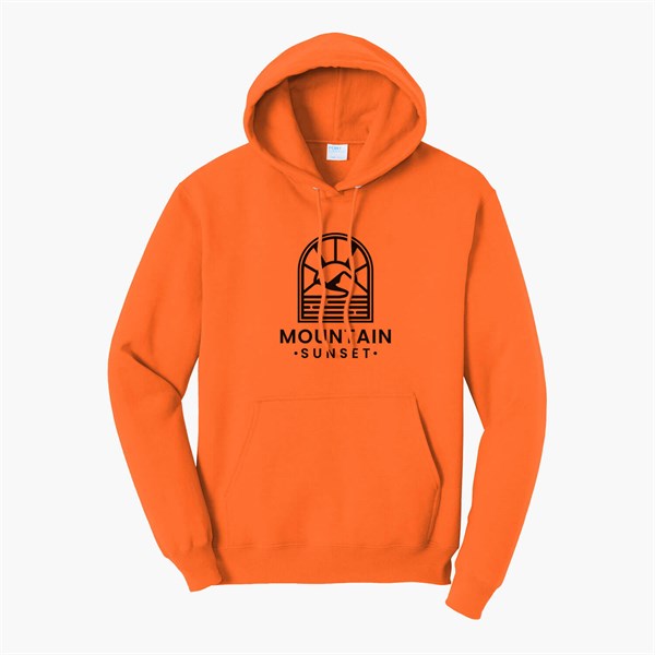 Port & Co Hooded Sweatshirt - Silkscreened