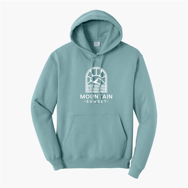 Port & Co Hooded Sweatshirt - Silkscreened