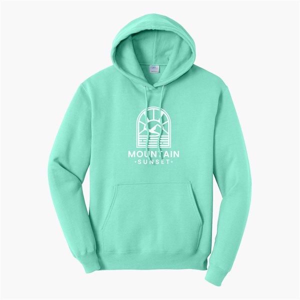 Port & Co Hooded Sweatshirt - Silkscreened