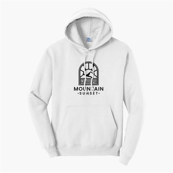 Port & Co Hooded Sweatshirt - Silkscreened