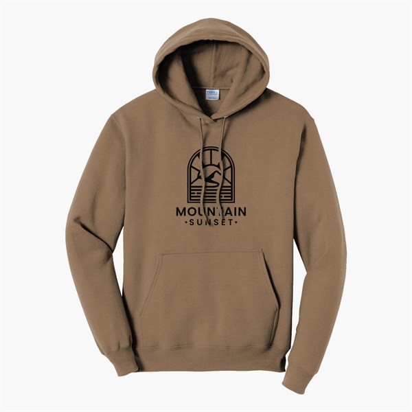 Port & Co Hooded Sweatshirt - Silkscreened