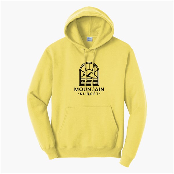 Port & Co Hooded Sweatshirt - Silkscreened