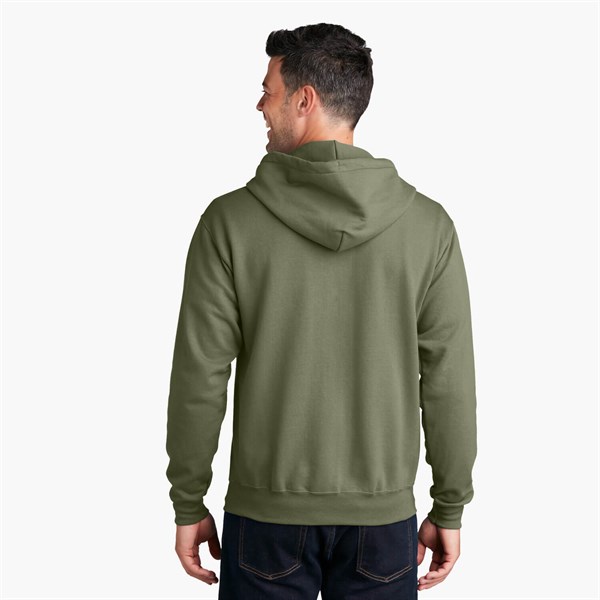 Port & Co Full-Zip Hooded Sweatshirt - Silkscreened