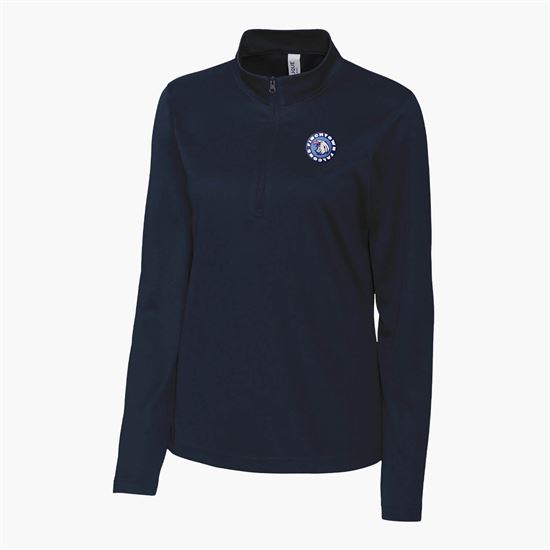 Full Color Clique Spin Performance 1/2 Zip Pullover - Women's