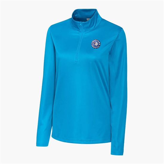 Full Color Clique Spin Performance 1/2 Zip Pullover - Women's