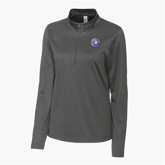 Full Color Clique Spin Performance 1/2 Zip Pullover - Women's