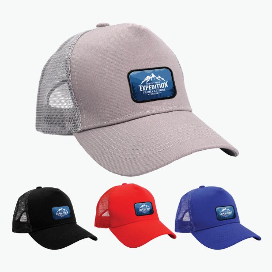 Full Color Emblem Trucker Hat
