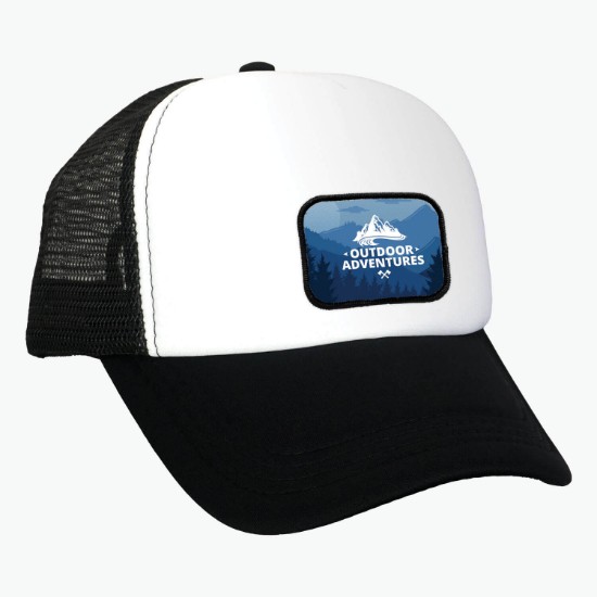 Full Color Emblem Foam Trucker Hat