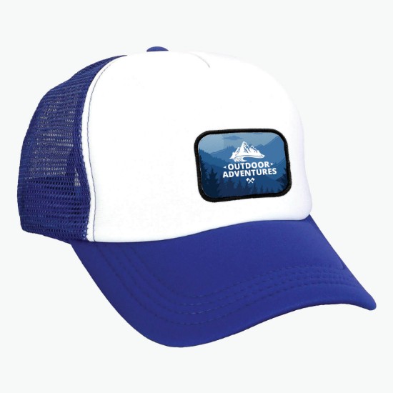 Full Color Emblem Foam Trucker Hat